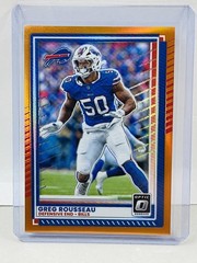 2025 Panini Donruss Optic Greg Rousseau Orange #226/299