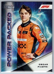 2024 Topps Paddock Pass Formula 1 Oscar Piastri Power Packed #PP-8