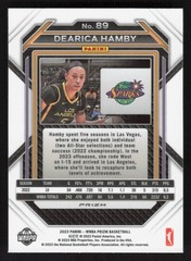 2023 Panini Prizm WNBA #89 Dearica Hamby Hyper