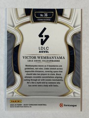VICTOR WEMBANYAMA 2025-26 Panini Select EuroLeague Concourse Level #36