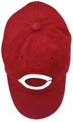 Cincinnati Reds Franchise Logo, 47, Red Cap, Size Small/Medium Fitted Hat, MLB