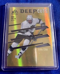 Arthur Kaliyev 24/34 -Dave Taylor Deep Cuts 80/250 -Adrian Kempe Pop Count 1000