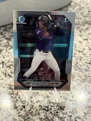 2026 Bowman 1st Chrome #BCP-150 Wilder Dalis Refractor RC Rockies Card