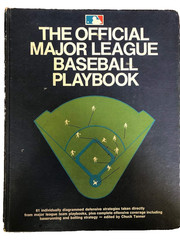 1974 Offical Major League Baseball Playbook 1st Edition Hardcover Book Vintage