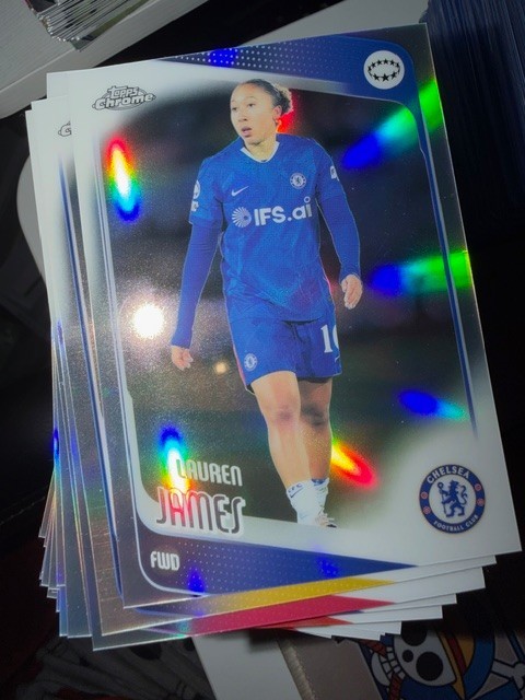 2025-26 Topps Chrome UEFA Women&rsquo;s Champions League – Refractor PYP