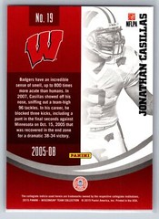 2015 Panini Collegiate Wisconsin Jonathan Casillas #19