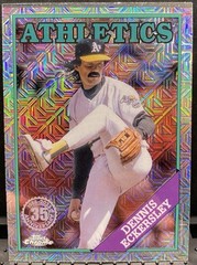 Dennis Eckersley 2023 Topps Update 1988 Chrome Silver Pack T88CU-46 Athletics