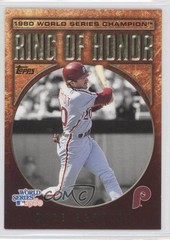 2009 Topps Ring of Honor Mike Schmidt #RH32 HOF 0a1