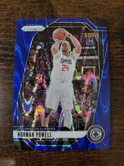 2024-25 Panini Prizm – Norman Powell #203 Blue Pulsar Prizm /99