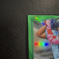 Vladimir Guerrero Jr Blue Jays 2026 Topps Flagship Green Chrome Refractor 27/99