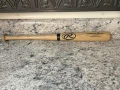 Rawlings Adirondack NEW 17&Prime; MINI SOUVENIR NATURAL STAIN WOOD BASEBALL BAT