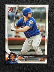 PETE ALONSO #BP137 2018 Bowman Baseball QTY New York Mets