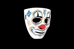 *NEW* Mister Cartoon 2025 World Series Clown Mask Stadium Edition Ohtani #17
