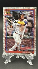 2026 Topps 1991 Throwback Silver Crackle T91-69 Jose Ramirez Cleveland Guardians