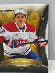 2026 UD – NSCC – #HP-2 – Ivan Demidov RC – Fleer Hot Prospects Gold – #3/25