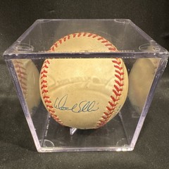 Dock Ellis, Spec Shaw & Tony Ferrara signed Rawlings baseball autograph auto