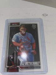 JJ WETHERHOLT 2026 Topps Series 2 – Short Print Rookies Rookie Variation #698