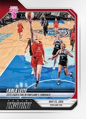 2026 Panini Instant WNBA Carla Leite #91 ~ Portland Fire ~ PR 204