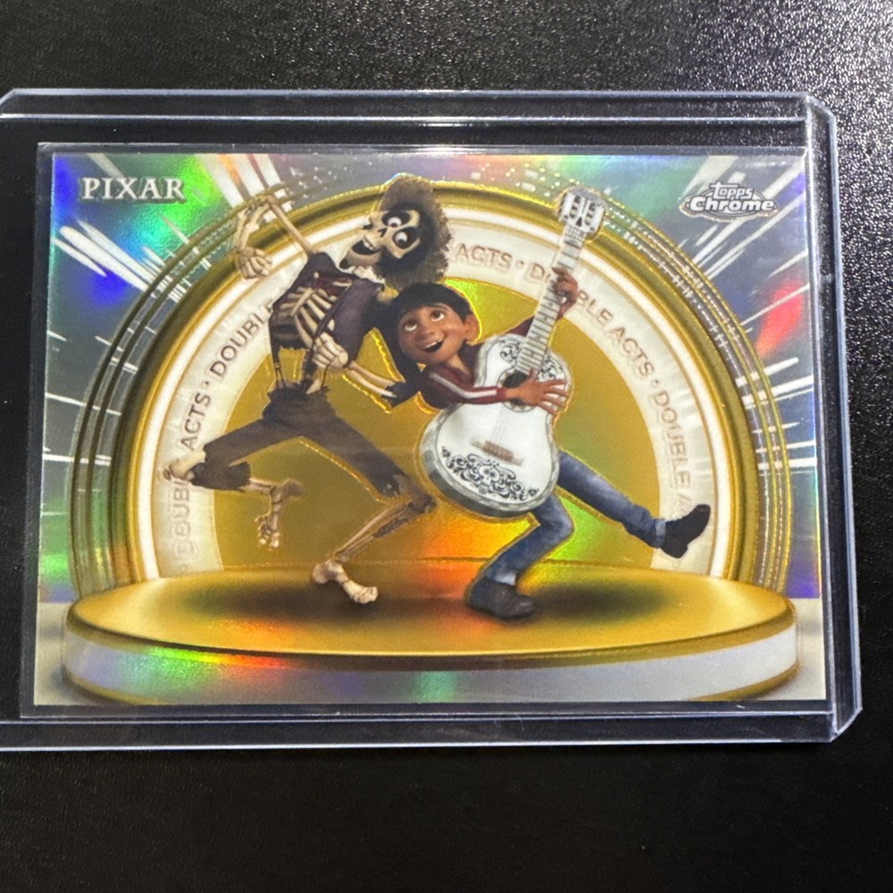 Pixar Gold Double Acts Hector And Miguel Refractor #DA-10