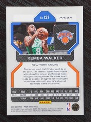 2021-22 Panini Prizm Basketball Orange Ice Prizm – #122 Kemba Walker