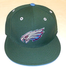 Philadelphia Eagles Flat Brim Fitted Reebok Hat – Size 7 1/8
