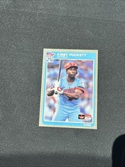 2001 Fleer Platinum – 20th Anniversary Reprints Kirby Puckett #7 NM Or Better