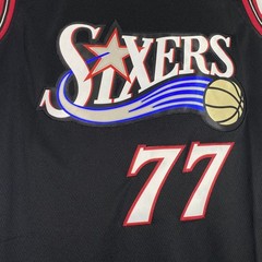 VJ Edgecombe #77 Embroidered Jersey, Black, S-2XL