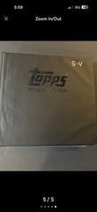 Huge 2024-25 NBA Binder Lot Topps Chrome Refractors RC’s 1st Bowman Prospects