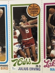 bird magic dr j Photo Signed