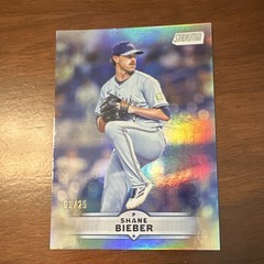 Topps Stadium Club Shane Bieber #12 Toronto Blue Jays Rainbow Foilboard 01/25