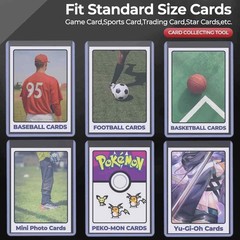 25/100/200/500/1000/2000CT 3&Prime;x4&Prime; Toploaders For 35pt Standard TCG Cards Holders