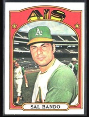 1972 Topps #650 Sal Bando NM