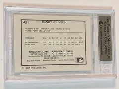1987 ProCards Jacksonville Expos #451 Randy Johnson – BGS 9 (Mint)