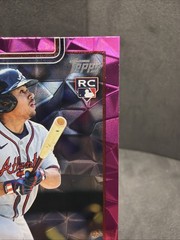 2025 Topps Update Series – Rookie Debut Drake Baldwin #US113 Pink Diamante Foil