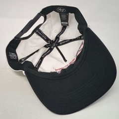 New England Patriots NFL 47 Brand 5 Panel White Blue Red OS Rope Snapback Hat