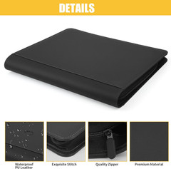 Toploader Binder Holds 288 Toploaders 9 Pocket Top Loader Binders Double Sided
