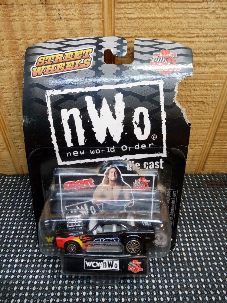 The Giant (Big Show) nWo WCW Street Wheels Die Cast Car. Damaged Packaging.