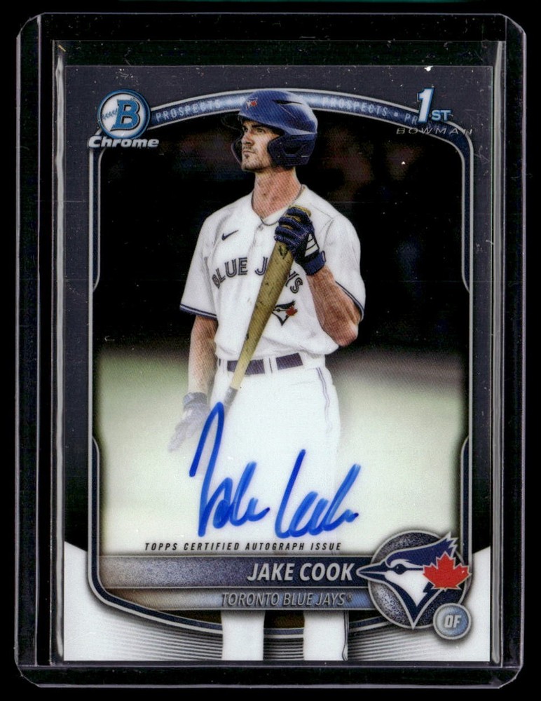 2025 Bowman Draft #CPA-JC Jake Cook Chrome Prospect Auto