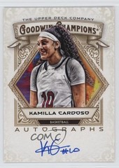 2025 Upper Deck Goodwin Champions Kamilla Cardoso #A-CA Auto t5n