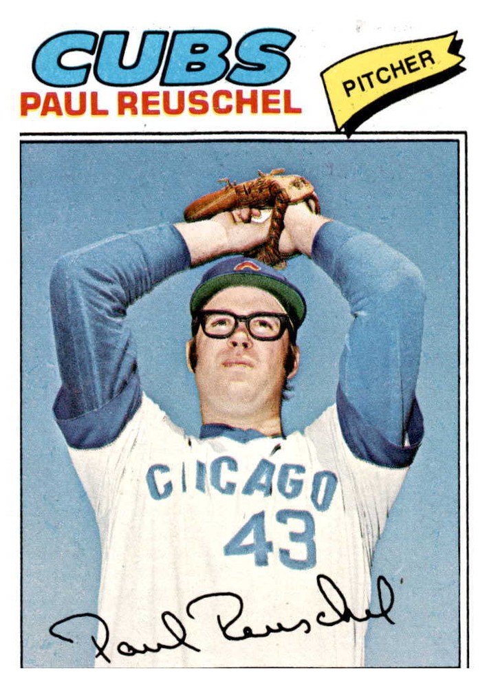 1977 Topps Paul Reuschel RC 333
