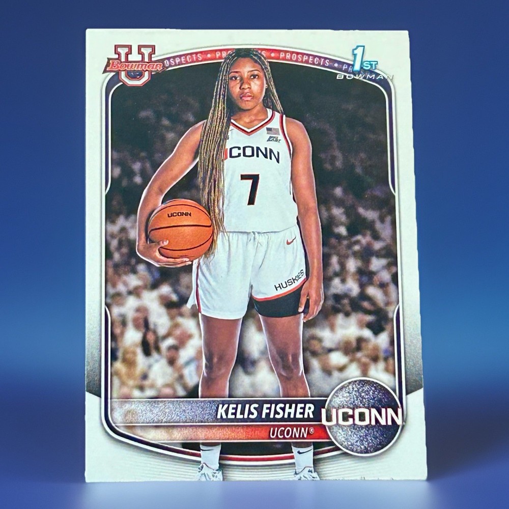 Kelis Fisher UConn Bowman 1st 2025-26 Topps Bowman #BPP-89