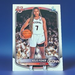Kelis Fisher UConn Bowman 1st 2025-26 Topps Bowman #BPP-89