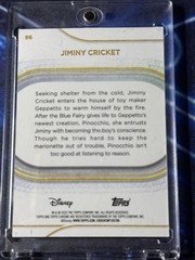 2025 Topps Chrome Disney Sapphire #86 Jiminy Cricket Gold /50