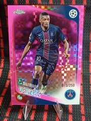 Ousmane Dembele #3 Pink X-Fractor /250 – 2026 Topps Chrome💥 PACK FRESH 💥