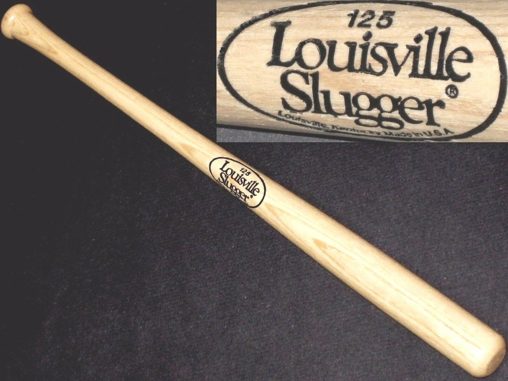BLANK LOUISVILLE SLUGGER~NEW 18&Prime; MINI SOUVENIR NATURAL STAIN WOOD BASEBALL BAT