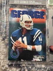 Jeff George 17 Card Lot Rookies and More