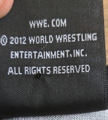 WWE World Wrestling Entertainment Superstars Youth Boys 2012 Graphic Tshirt Sz 5