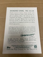 2010 Topps National Chicle Babe Ruth Cabinet Baseball Card Yankees PF1 A5