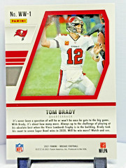 U You Pick From List Tom Brady