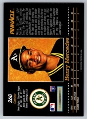 1993 Pinnacle #268 Henry Mercedes